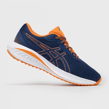 Детски обувки за бягане asics gel excite 10, синьо/оранжево