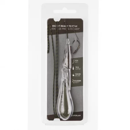 Шаранджийски монтаж rig clip ready to fish 70 г, кука 4