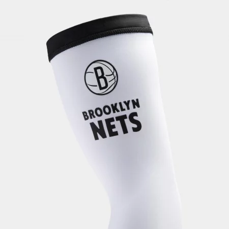 Налакътник за баскетбол e500 nba brooklyn nets, бял