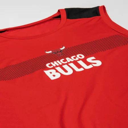 Детски долен потник за баскетбол ut500 nba chicago bulls, червен