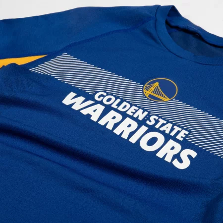 Детска долна блуза за баскетбол ut500 nba golden state warriors, синя