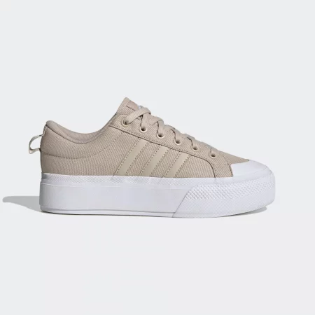 Дамски обувки adidas bravada platform, бежови