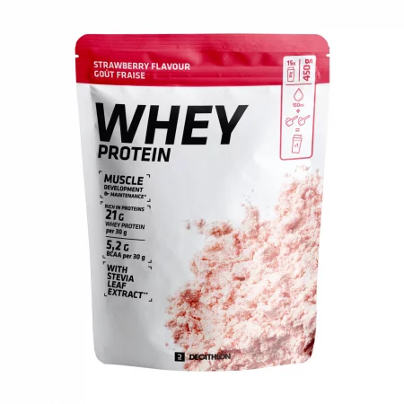 Суроватъчен протеин whey 450 г, ягода