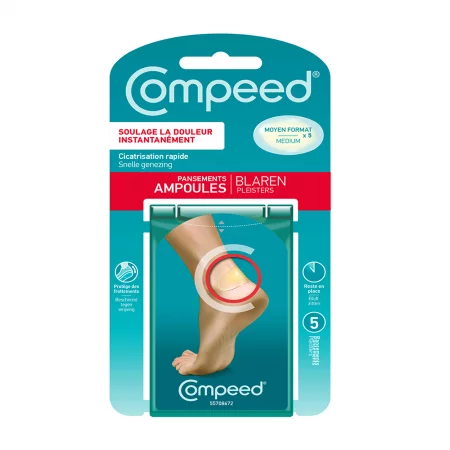 Лепенки за пришки и мазоли compeed, среден размер