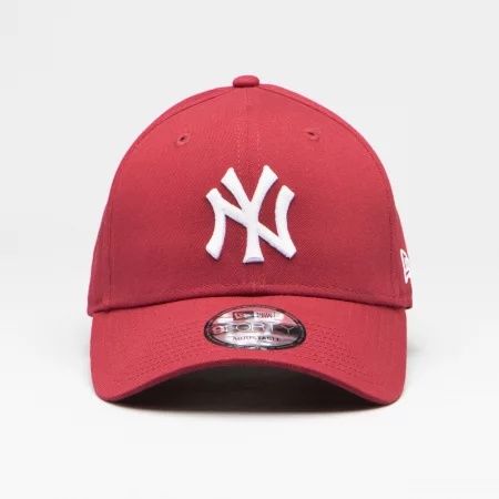 Шапка с козирка mlb new york yankees, червена