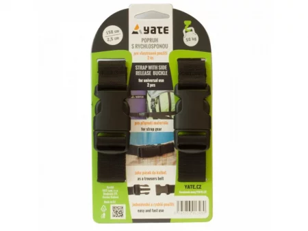 Ленти с катарама YATE 2.5x150 см - 2 броя