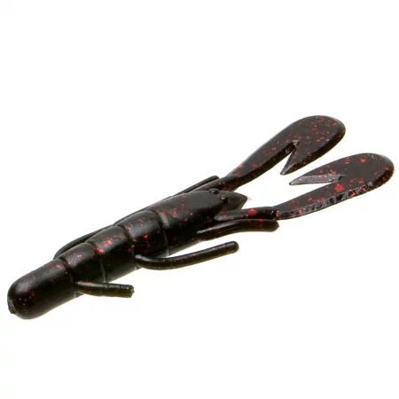 Мека примамка uv speed craw black & red