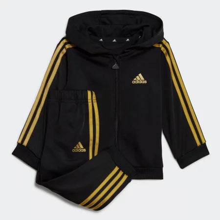 Бебешки анцуг adidas, черно/златисто