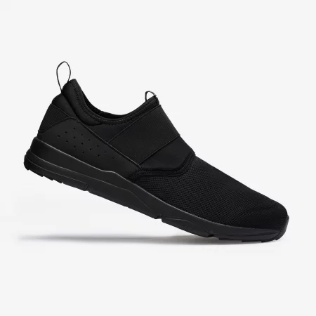 Мъжки обувки за спортно ходене pw 160 slip-on, черни