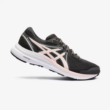 Дамски обувки за бягане asics gel windhawk, сиво/розово