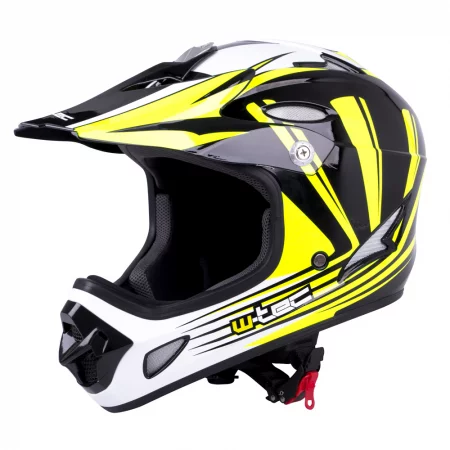 Каска Downhill W-TEC FS-605 - Yellow Graphic