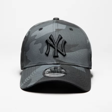 Шапка с козирка mlb new york yankees, сива