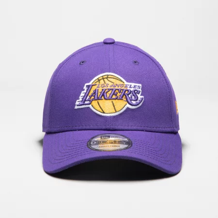 Шапка с козирка nba los angeles lakers, лилава