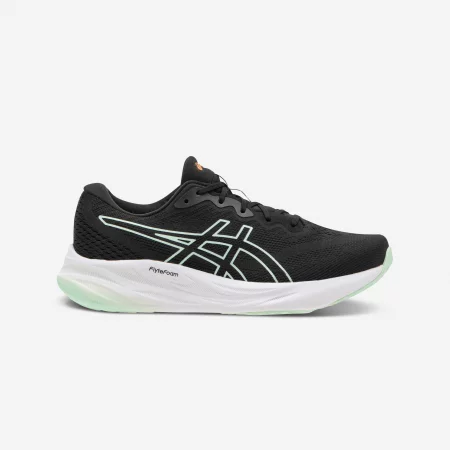 Дамски обувки за бягане asics gel pulse 15, черно/зелено