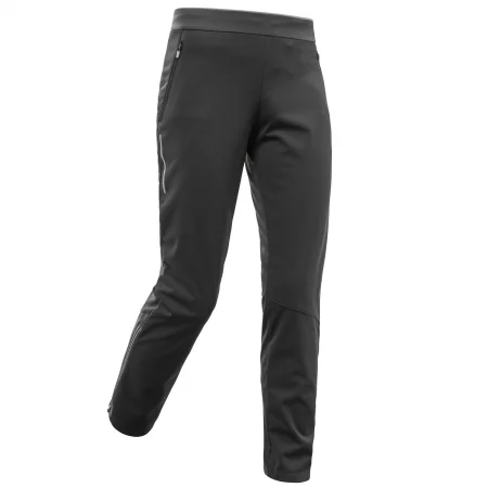 Детски панталон за ски бягане xc s pant 500, черен