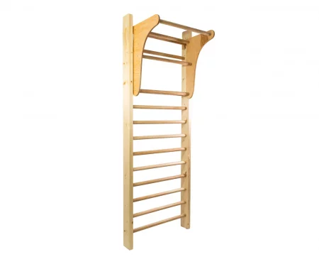 Букова шведска стена с лост YAKO Standard 250x90 см