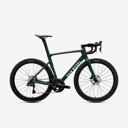 Шосеен велосипед rcr pro ultegra di2, с датчик за мощност, зелен