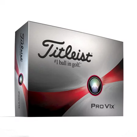 Топки за голф pro v1x, 12 бр., бели