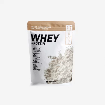 Протеин whey, 450 г, бисквити и сметана