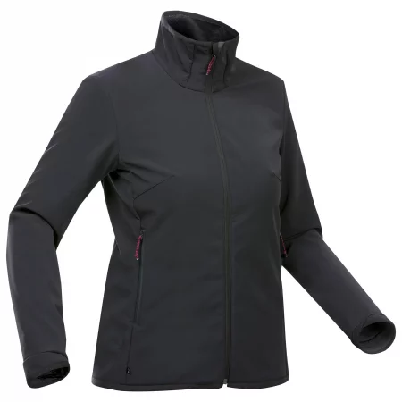 Дамско ветроупорно softshell яке mt100, черно