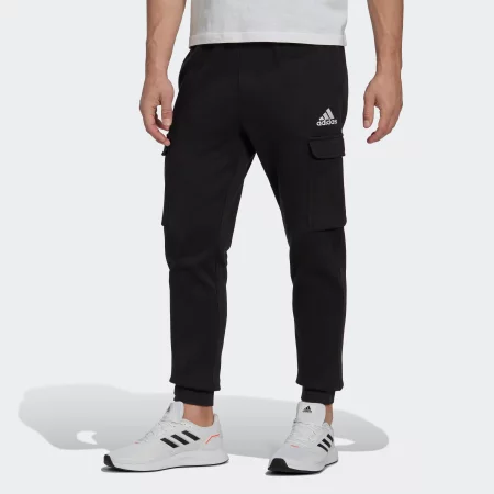 Мъжко долнище за фитнес adidas, черно