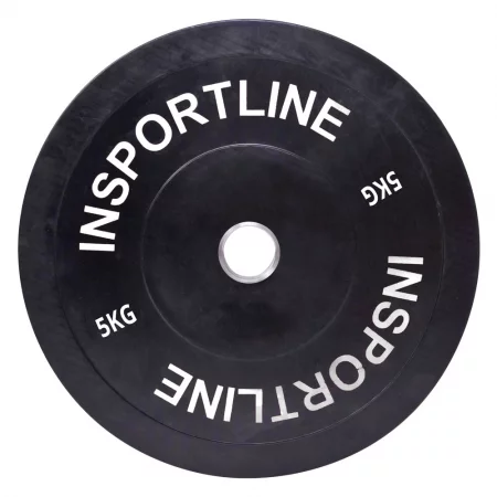 Олимпийска тежест inSPORTline Bumper Plate 5 кг