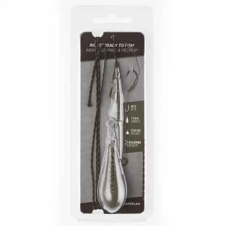 Шаранджийски монтаж rig clip ready to fish 110 г, кука 2