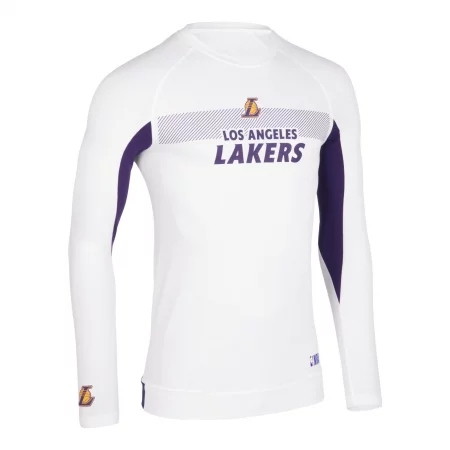 Долна блуза за баскетбол ut500 nba los angeles lakers, бяла