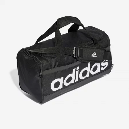 Спортен сак adidas s, черно/бяло