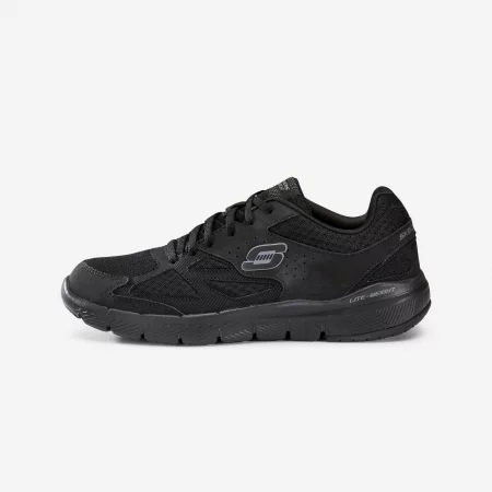 Мъжки обувки за спортно ходене skechers flex advantage 3.0, черни