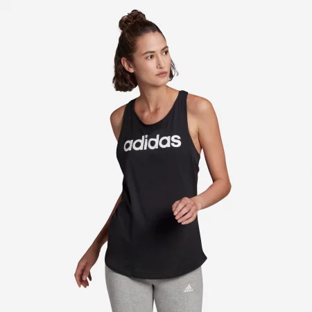 Дамски потник за фитнес adidas, черен