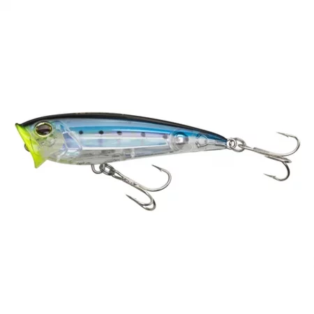 Повърхностна примамка за морски риболов 3d inshore popper 9 cm, сардина