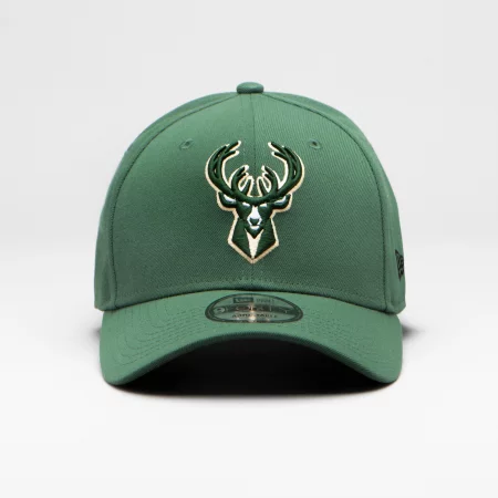 Шапка с козирка nba milwaukee bucks, зелена