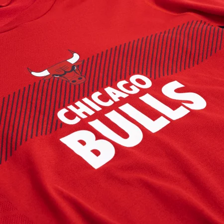 Детска долна блуза за баскетбол ut500 nba chicago bulls, червена