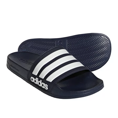 Джапанки adidas adilette shower, синьо/бяло