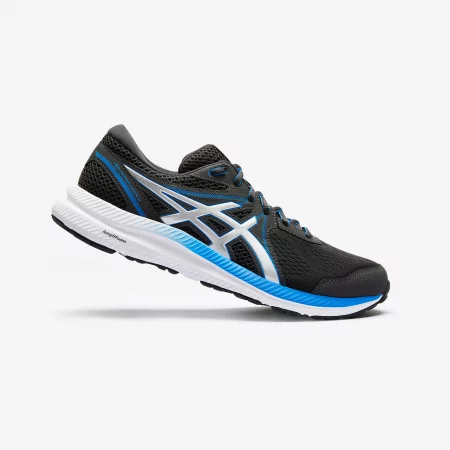 Мъжки обувки за бягане asics gel windhawk, черно/синьо