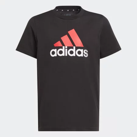 Детска tениска adidas, черна с лого