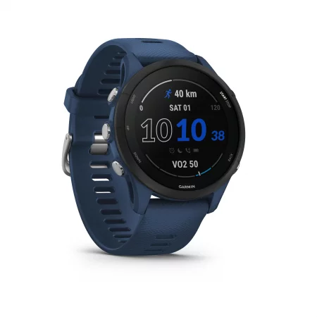 Смарт часовник с gps garmin forerunner 255, син