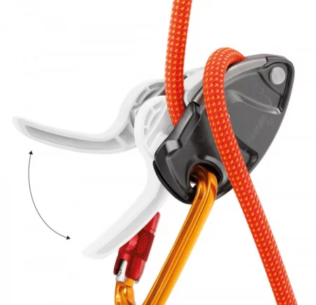 Осигурител с блокираща функция и функция анти паника PETZL Grigri+