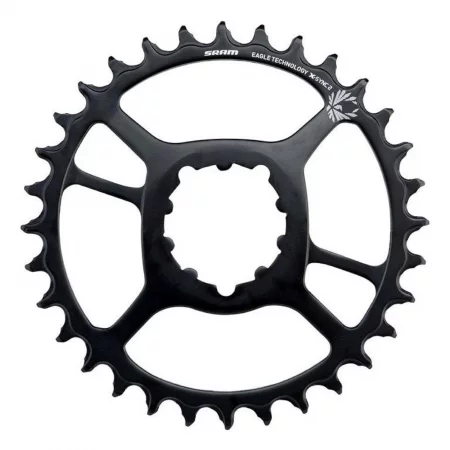 Плоча с 34 зъба sram x-synch2 eagle boost трансмисия с 12 скорости, стоманена