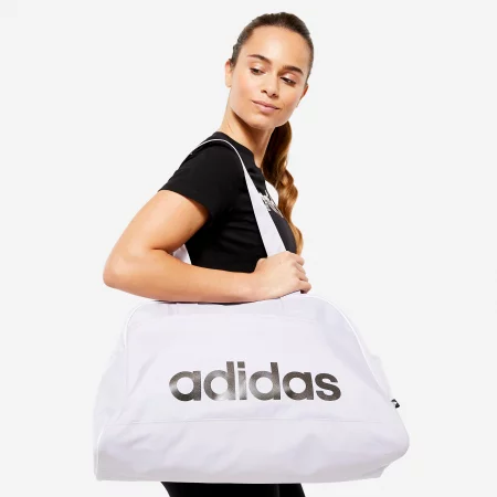 Спортен сак adidas s, бяло/черно