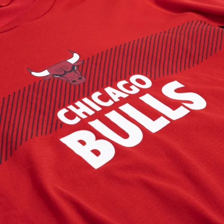 Долна блуза за баскетбол ut500 nba chicago bulls, червена