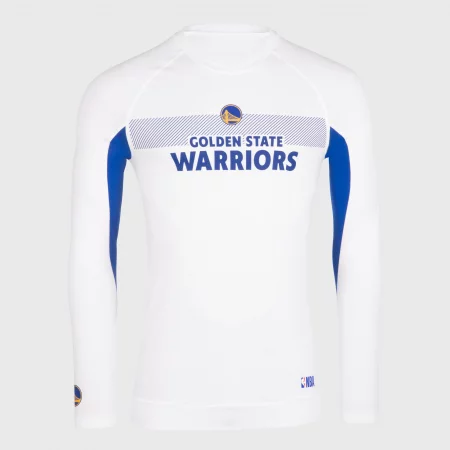 Долна блуза за баскетбол ut500 nba golden state warriors, бяла