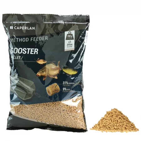 Пелети gooster pellet feeder 2 мм, 700 г за риболов на метод фидер.