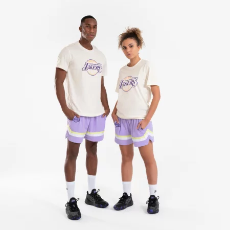 Тениска за баскетбол ts 900 nba los angeles lakers, бяла