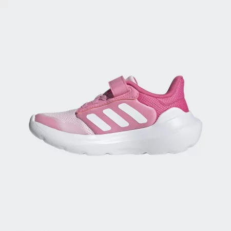 Детски обувки adidas tensaur, с велкро, розови