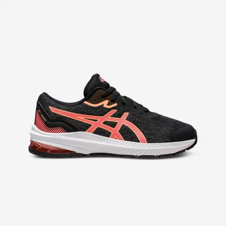 Детски обувки за бягане asics gt 1000, черно/корал