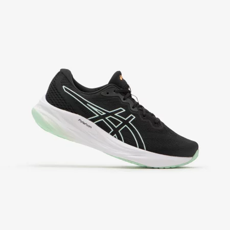 Дамски обувки за бягане asics gel pulse 15, черно/зелено