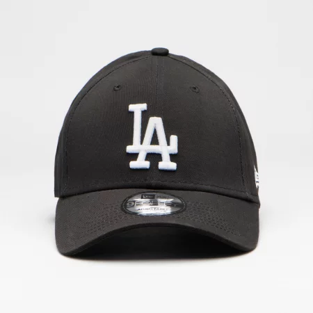 Шапка с козирка mlb los angeles dodgers, черна