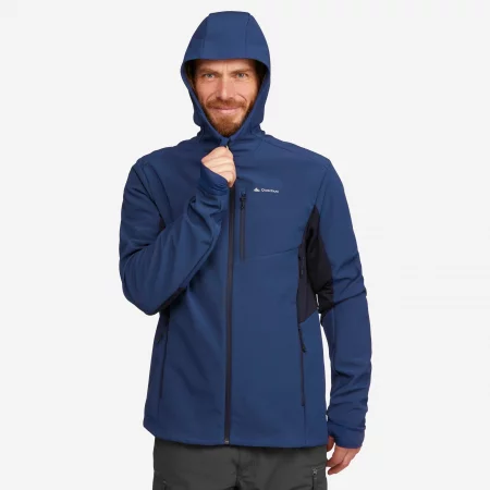 Мъжко ветроупорно softshell яке mt500, черно